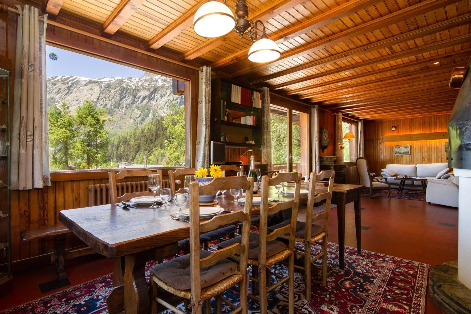Montblanc Alpine Ski & Sauna Retreat - Happy Rentals Chamonix Eksteriør billede