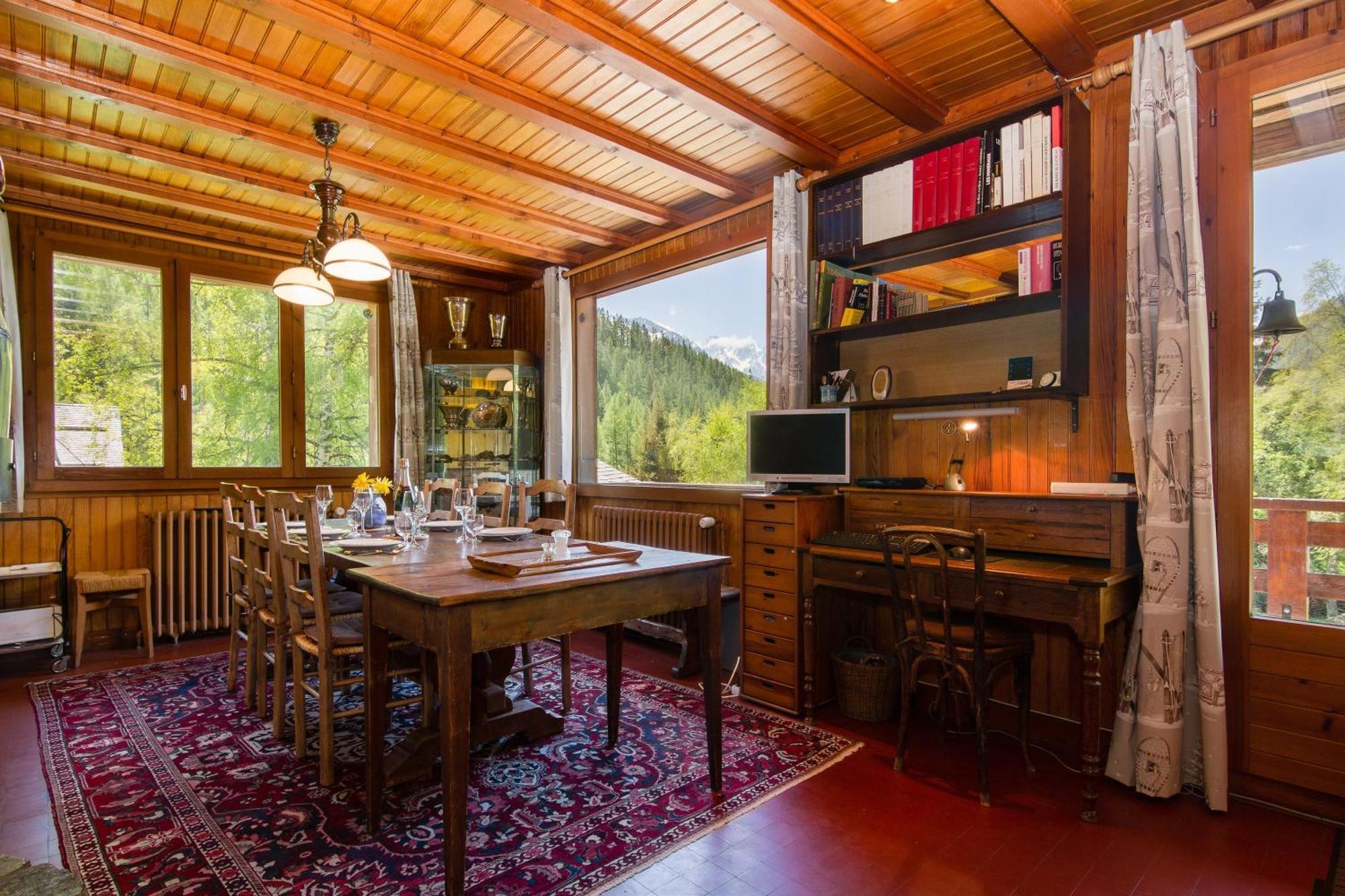 Montblanc Alpine Ski & Sauna Retreat - Happy Rentals Chamonix Eksteriør billede